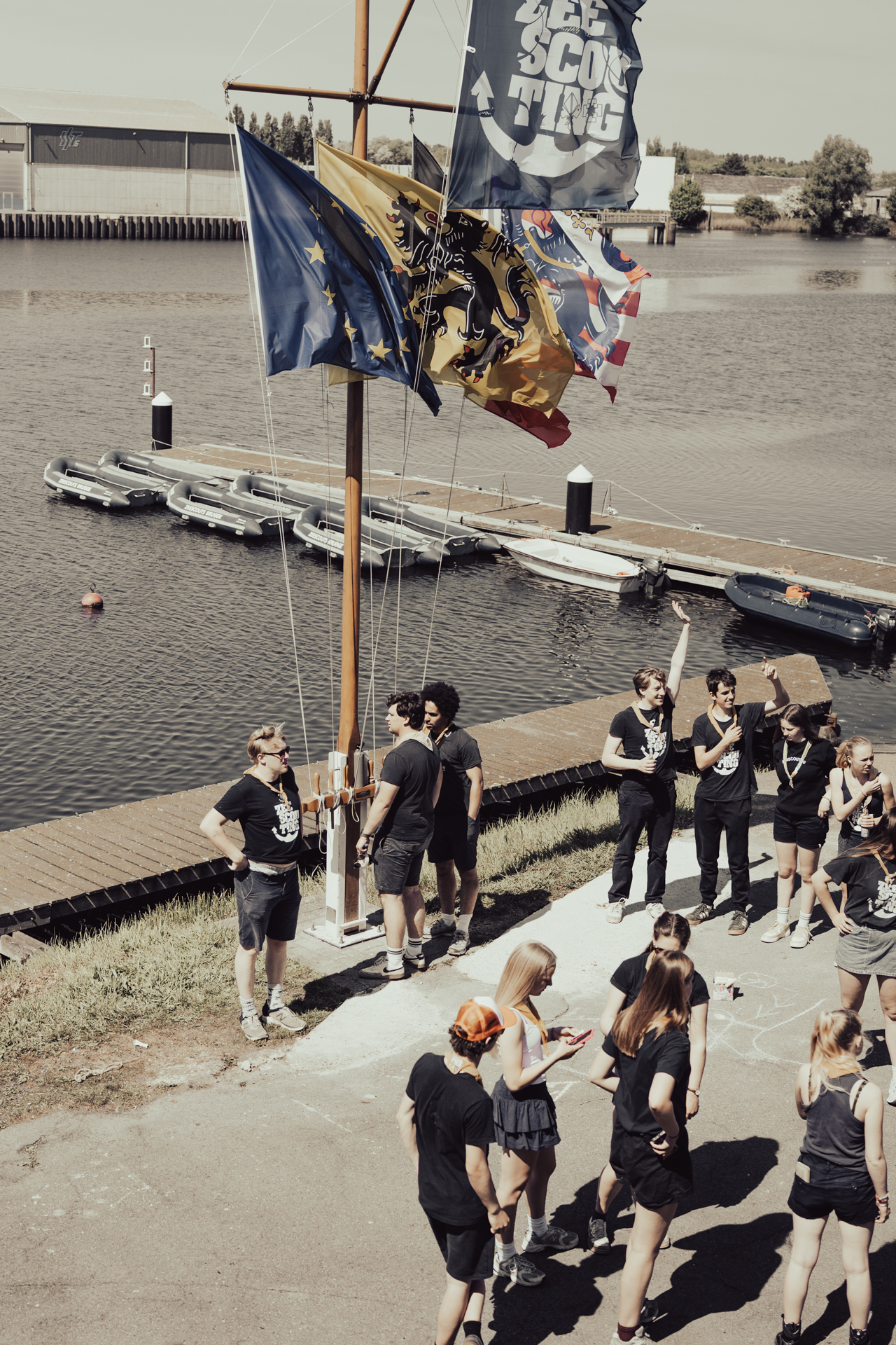 Opening vaarseizoen zeescouts